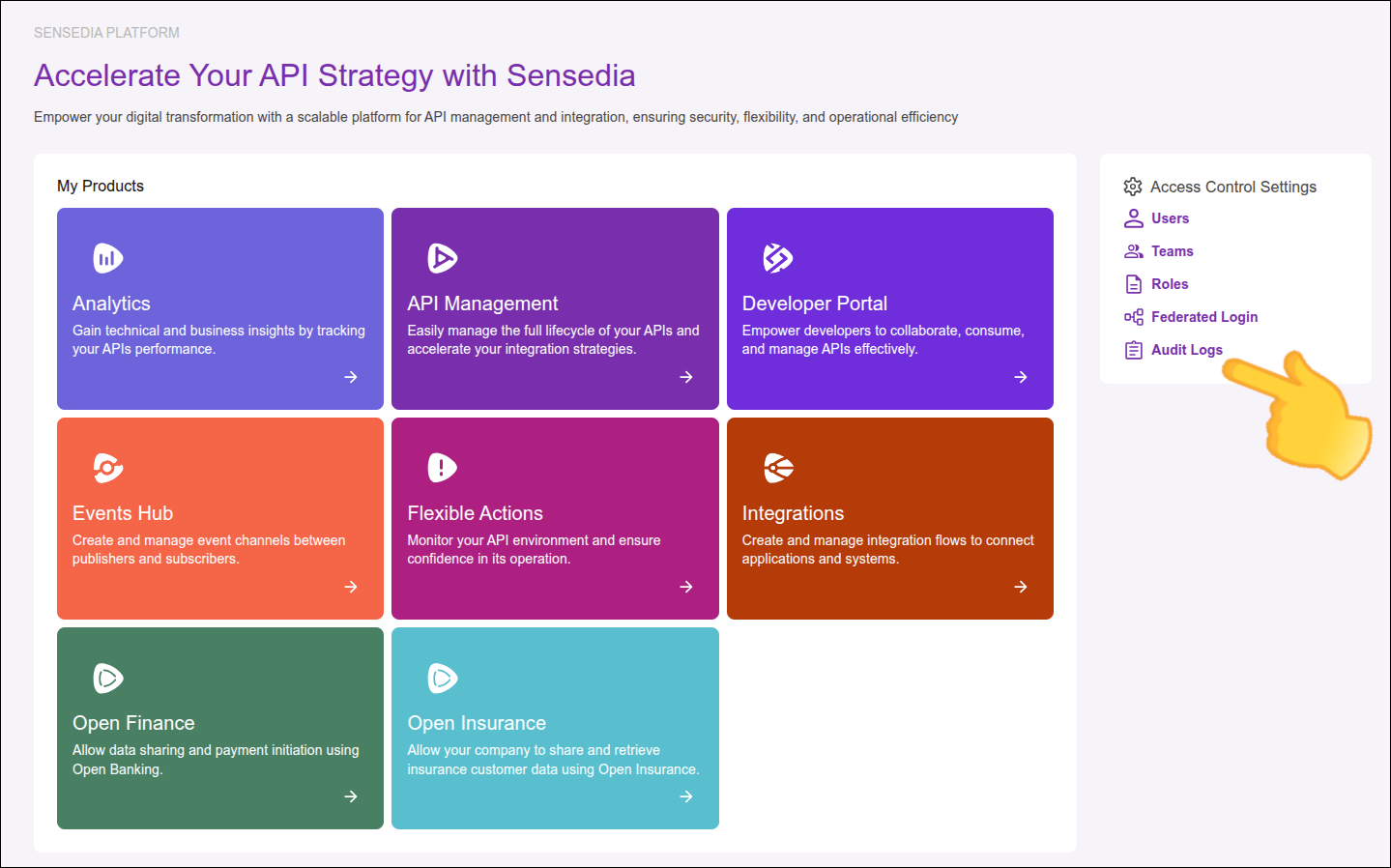 highlight for audit logs