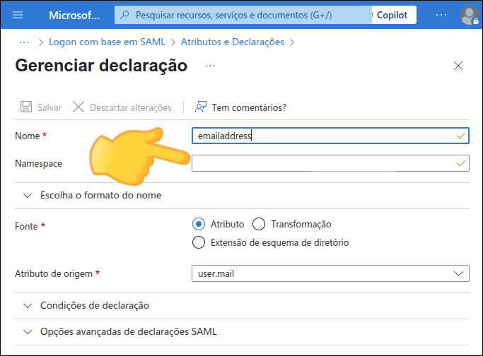 azure example email namespace clean