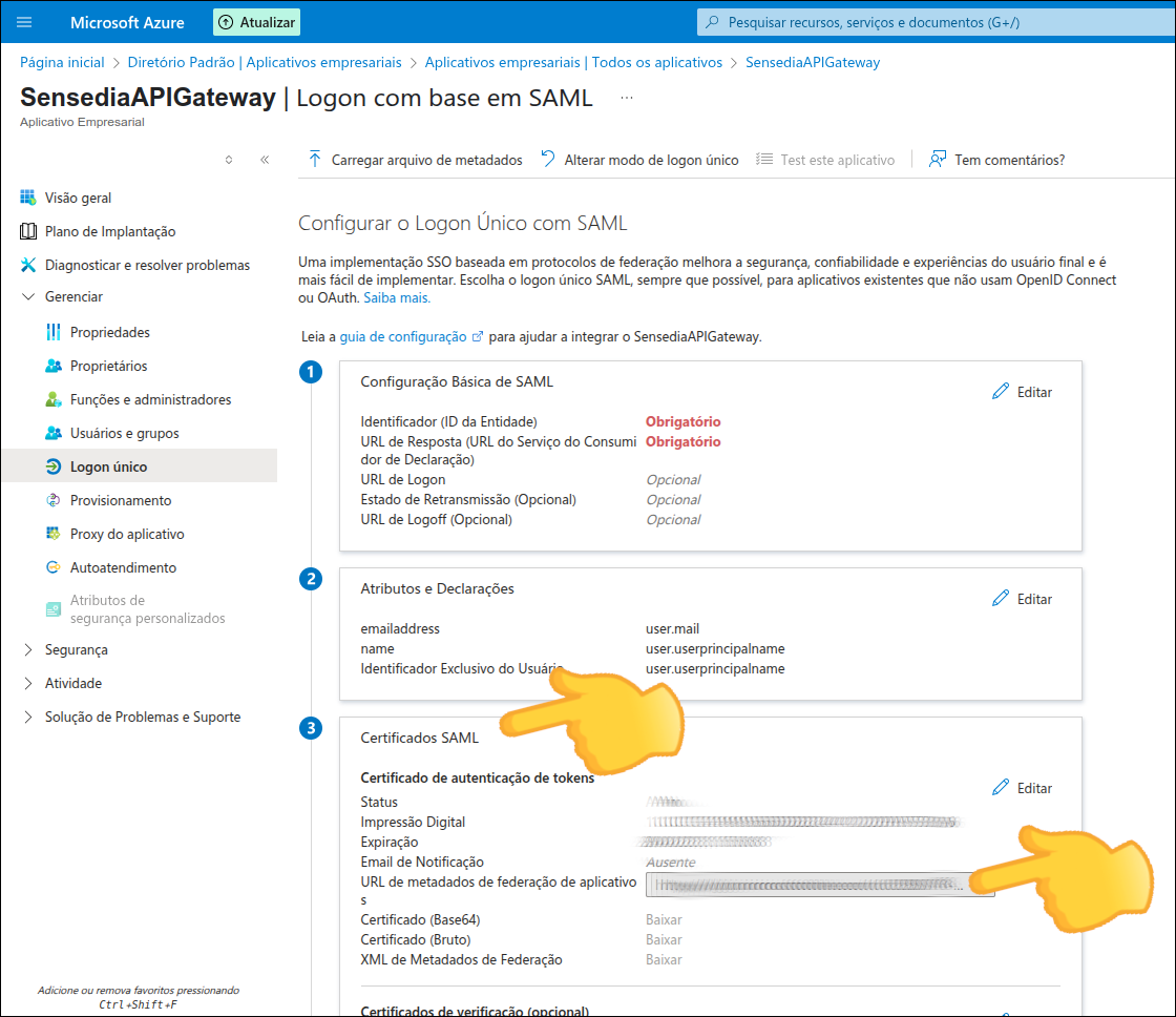 azure step13 metadata url
