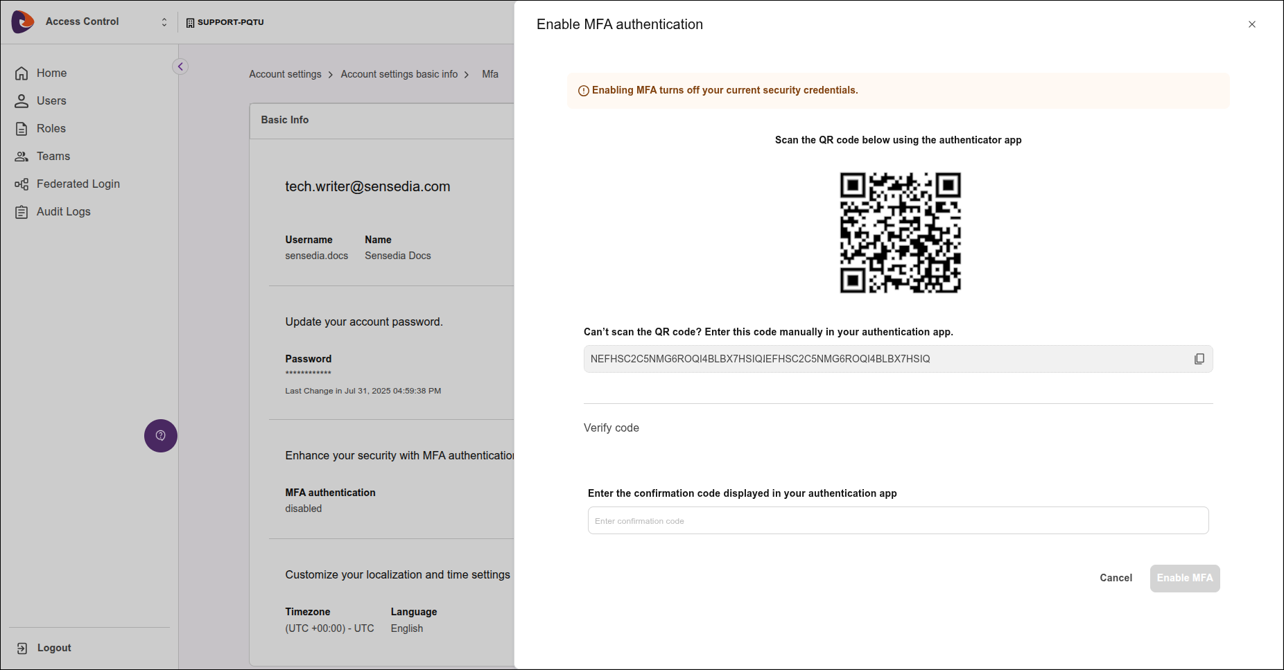 alt:"screen for mfa authentication"