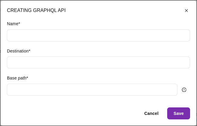 create api graphql