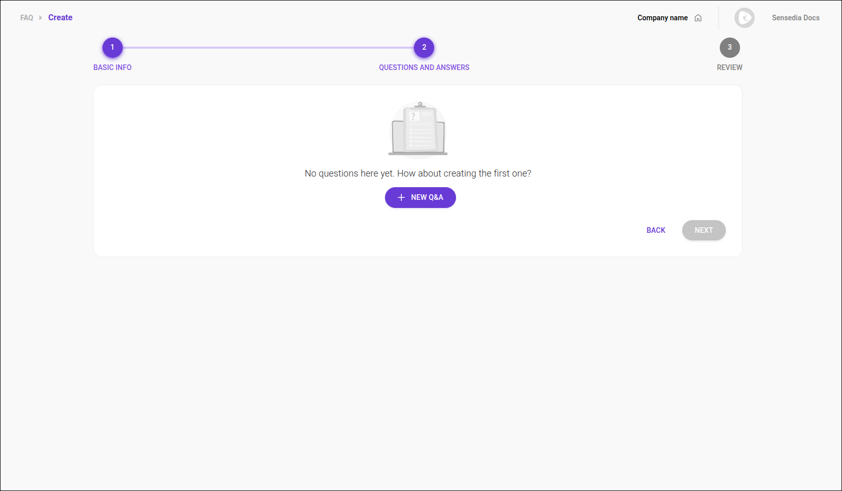 faq portal manager create 2