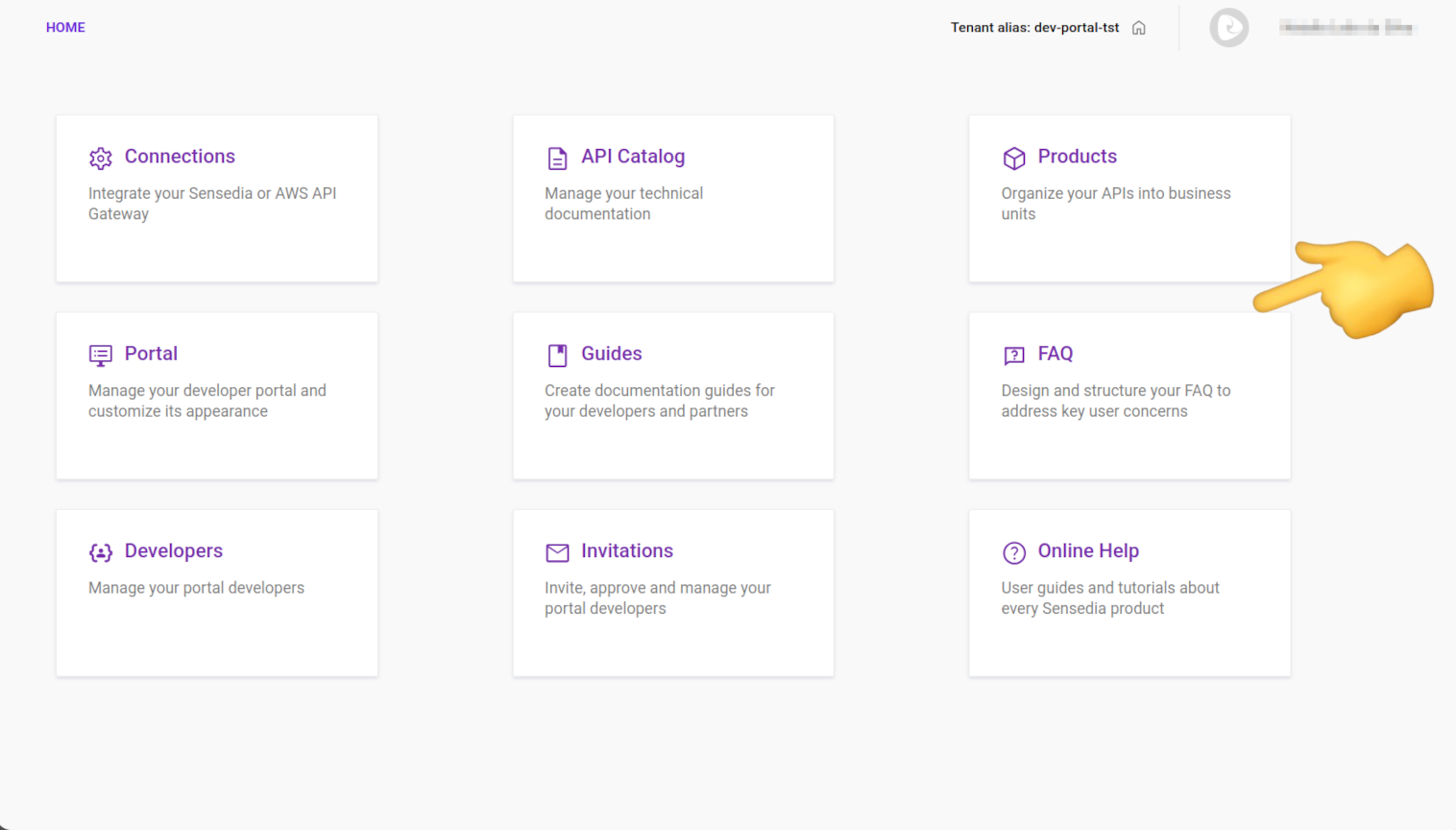 faq portal manager create