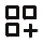 two by two grid with three squares and a plus sign