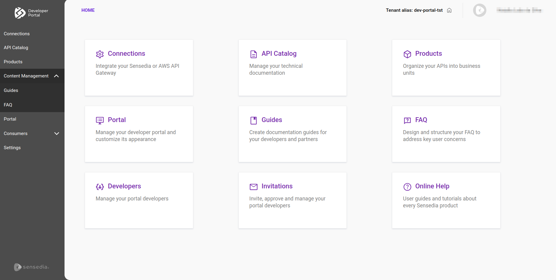Portal Manager example