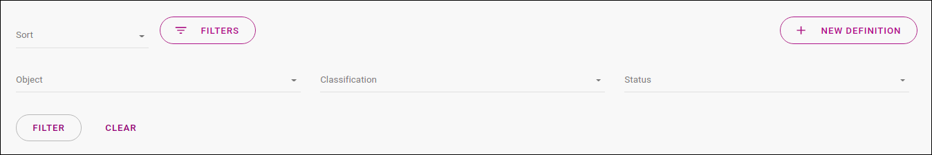 platform events filters