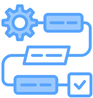 ícone representando workflows