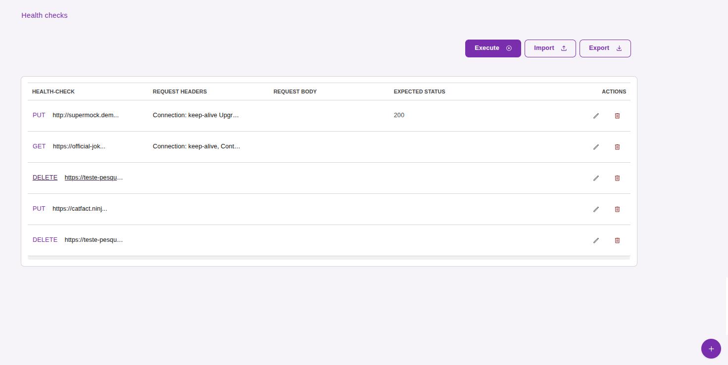 health checks list en