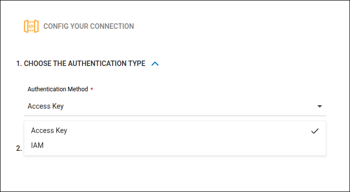 tela com opções de autenticação