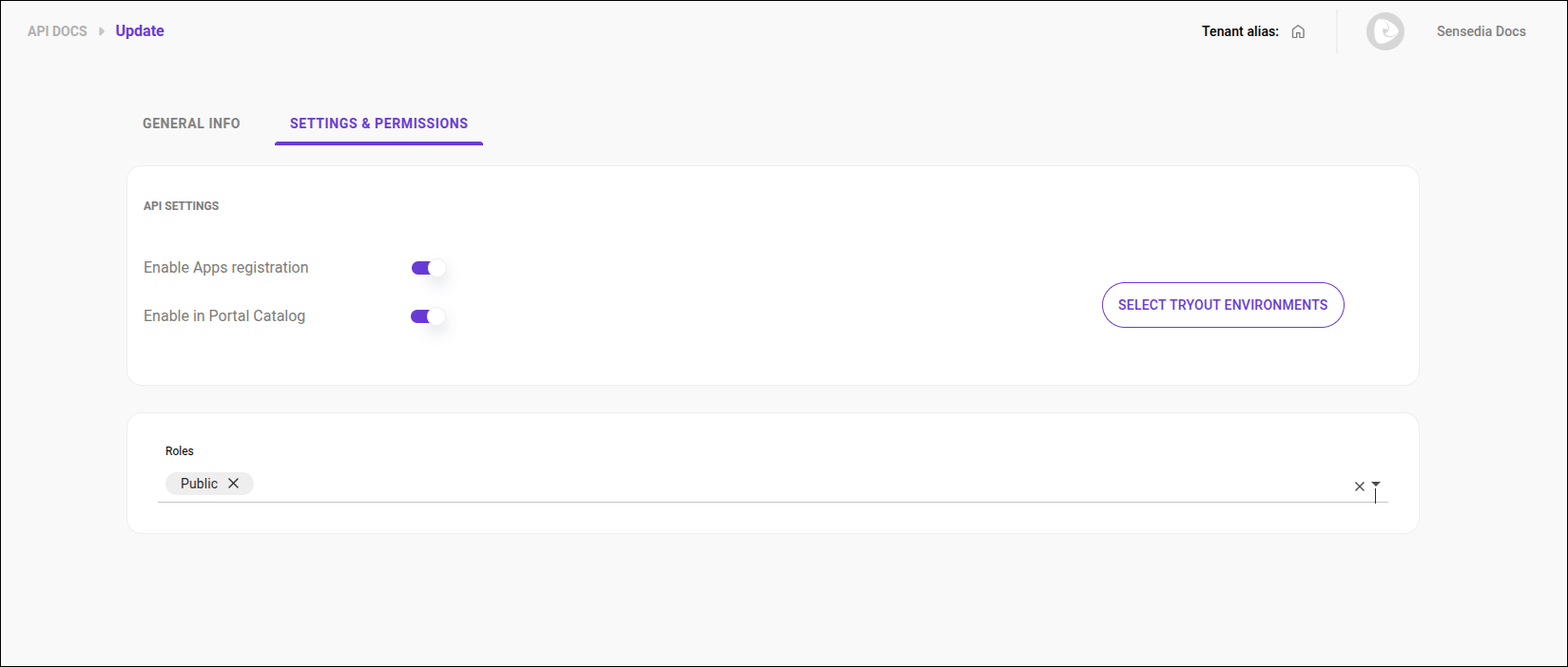 aba Settings and Permissions