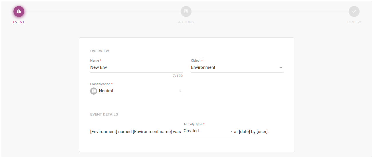 platform events event