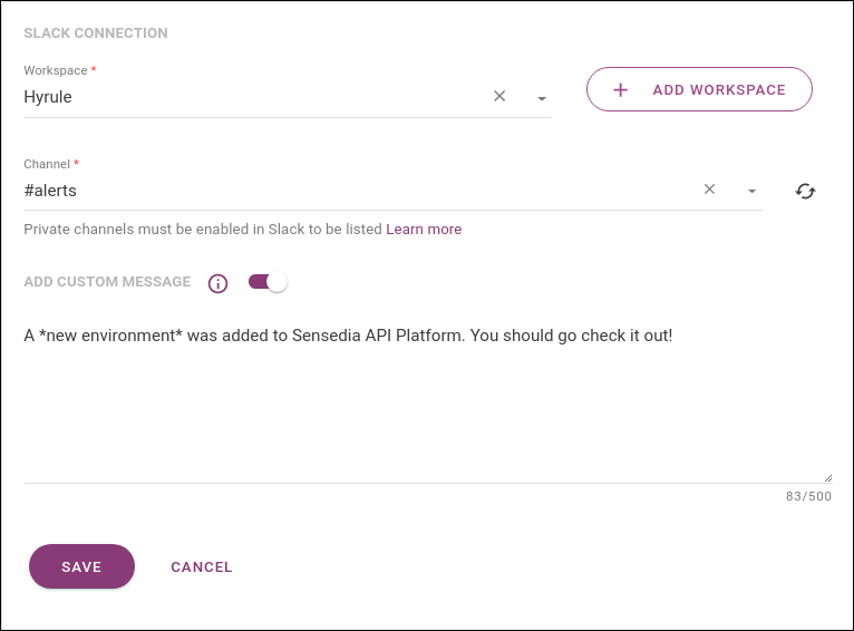 platform events slack filled